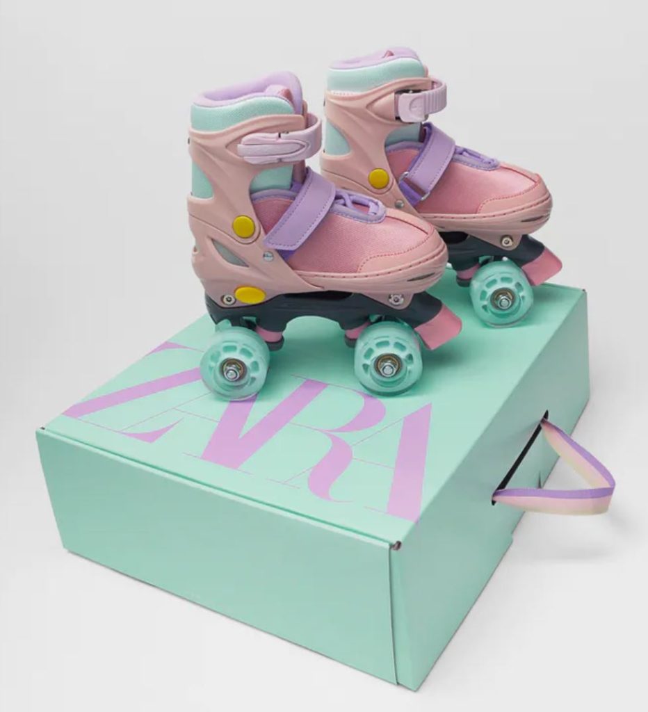 patines zara retro skates limited